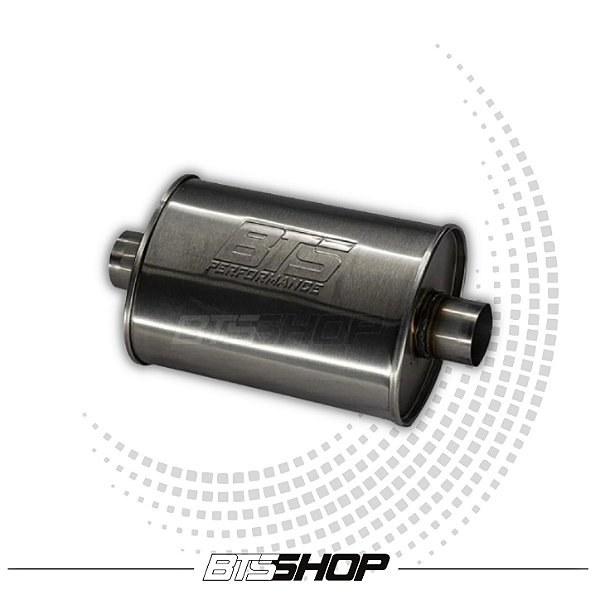 Abafador Bts Inox 430 Oval 300mm X 2.1/2"