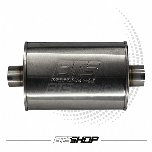 Abafador Bts Inox 430 Oval 300mm X 3"