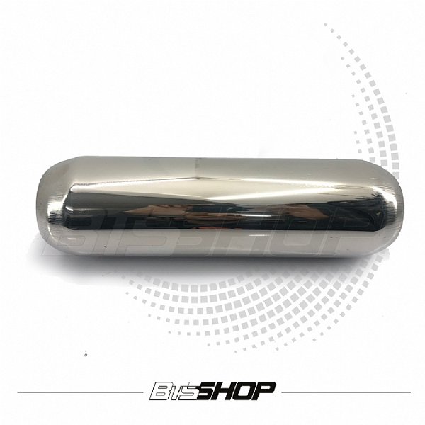 Abafador BTS Performance JK Em Aço Inox 304 Redondo 310mm 2.5" Pol
