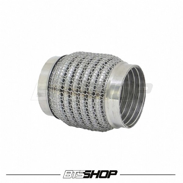 Flexível de Escapamentos 2-1/2" (Comprimento 100mm) - Inox