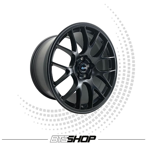 Jogo De Rodas Apex Ec-7 Aro 18"  Tala 10" E 11" Mustang 2005-2023