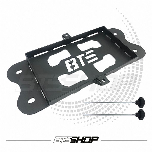 Suporte De Bateria Universal Preto BTS Performance