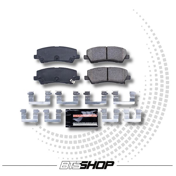 PASTILHA DE FREIO TRASEIRO POWERSTOP EVOLUTION FORD MUSTANG 2018-2023