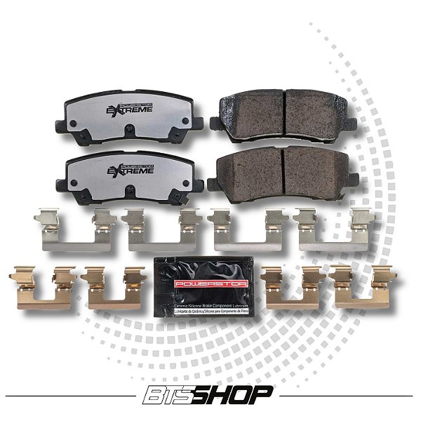 Pastilha De Freio Traseiro Powerstop Extreme Para Ford Mustang (2018 - 2023)