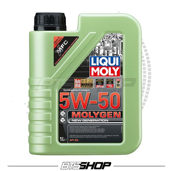 Óleo para Motor 5W-50 Molygen Liqui Moly