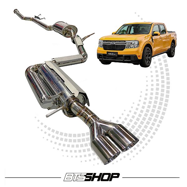 Escapamento Esportivo Ford Maverick FX4 Lariat 2021-2024 Completo