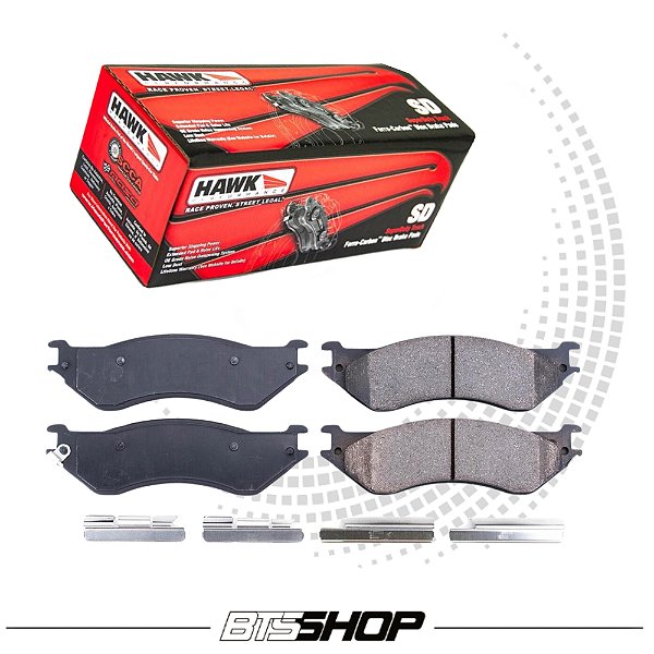 PASTILHA DE FREIO DIANTEIRO HAWK  FORD F-150 1999-2004
