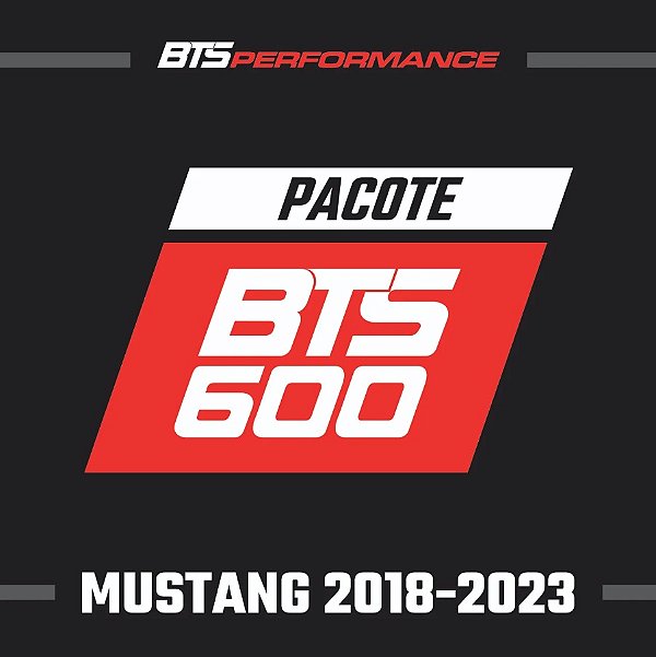 Pacote BTS600 para Ford Mustang GT / BLACK SHADOW / MACH 1 5.0L 2018-2023