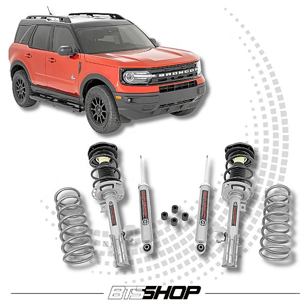 Kit Lift Completo de 1.5" Para Ford Bronco Sport 2021+ Rough Country