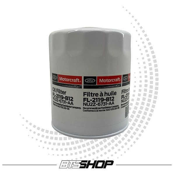 Filtro De Óleo do Motor Original Ford Motorcraft FL-2119