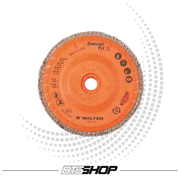 Disco Lamelare De Corte Rápido Walter Enduro Flex GR 40