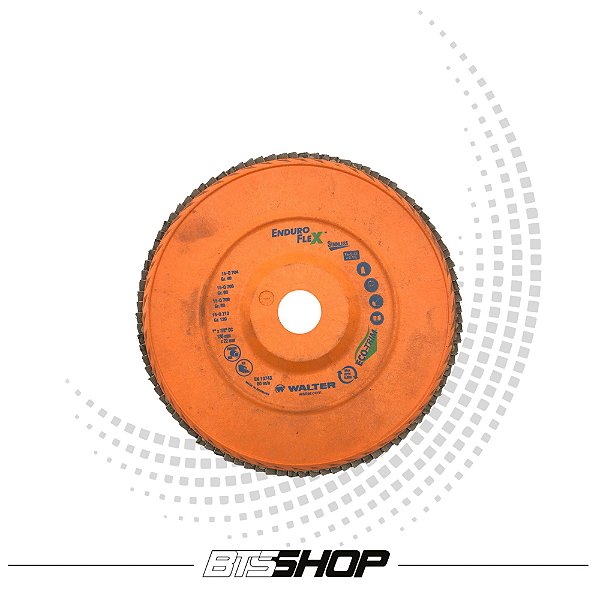 Disco Lamelar Enduro-Flex Inox 7'' X 7/8'' GR.40 Walter