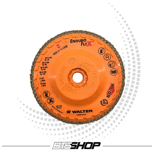 Disco Lamelare De Corte Rápido Walter Enduro Flex GR 60