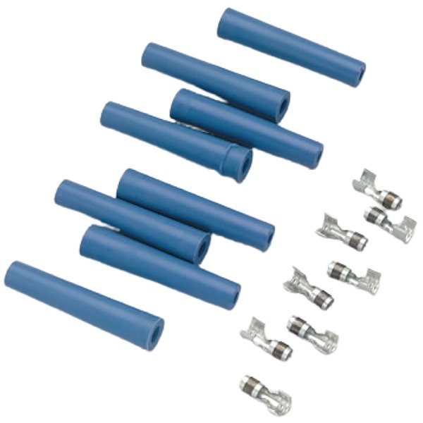 Conector Cabo De Vela Taylor 8MM V8 (Azul)
