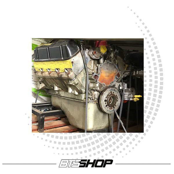 Motor Forjado Cabeçote de Alumínio Edelbrock Ford V8 351W