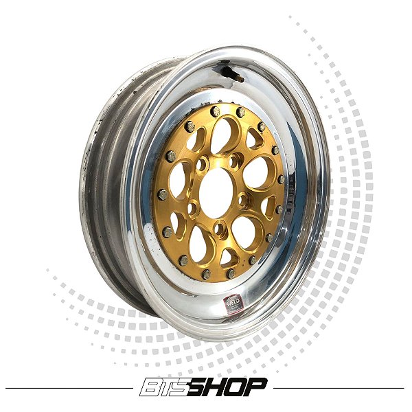 Roda Aro 15  Tala 3.5 5X114 Original Weld Drag Racing (Par)
