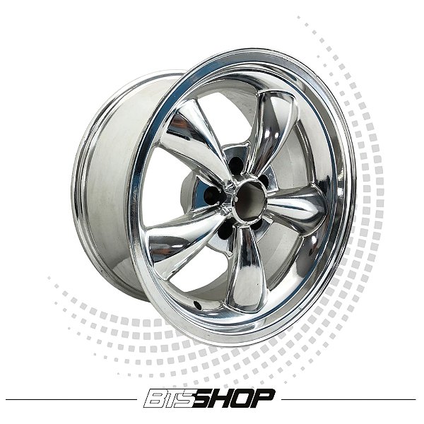 Roda Aro 17 Tala 8 5x114 Kromma Palio Cromado Maverick Opala