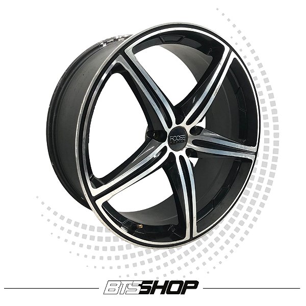 Roda Aro 22 Tala 9 e 10,5 5X114 Offset 38 Foose Designer (Jogo)