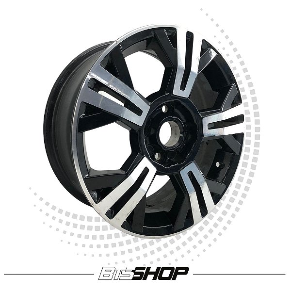 Roda Aro 15 Tala 6 4x100 BRW 1270 VW UP Gol Celta Uno (Jogo)
