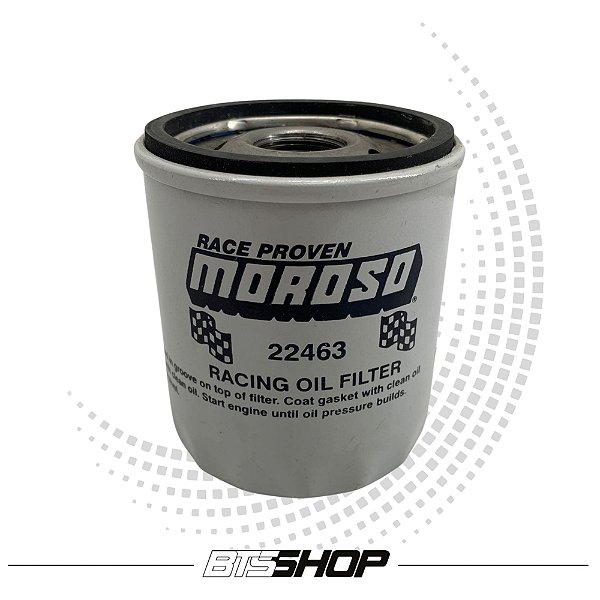 Filtro de Óleo do Motor Moroso GM LS/LT Ford 4.6L/5.0L/5.4L