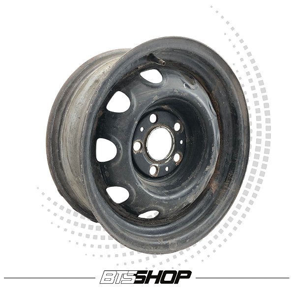 Roda Aro 14 Tala 5 5x108 Original D Ferro Dodge Dart Charger