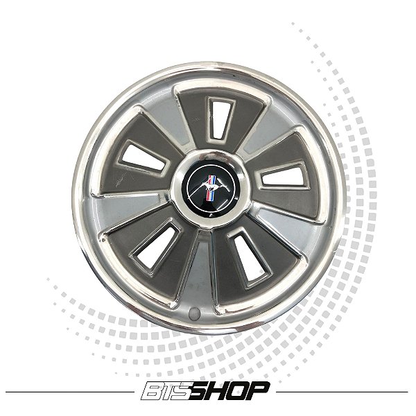 Calota Aro 14"Pol Em Alumínio Original Ford Mustang 67-68
