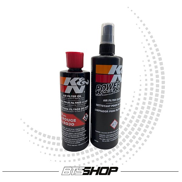 Kit de Limpeza do Filtro de Ar K&N Recharger Universal (Kit)