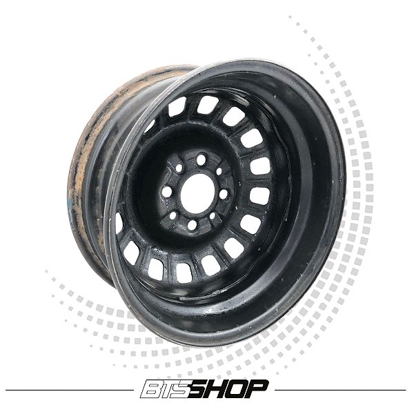 Roda Aro 13 Tala 5 4x100 De Ferro Fiat Fiorino Uno Prêmio