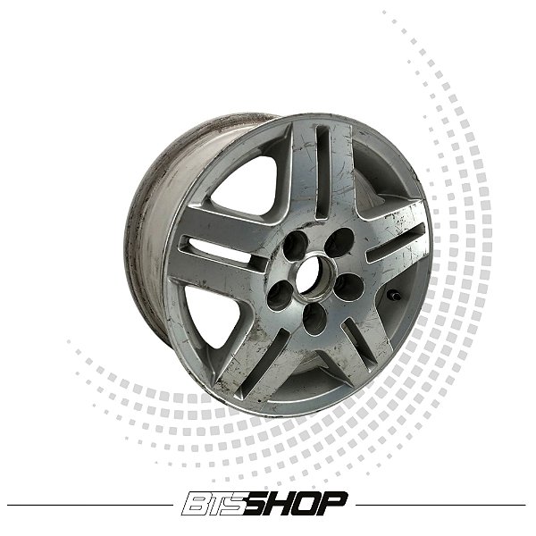 Roda Aro 14 Tala 7 5x100 VW Golf Sapão 02-06 S4200 Prata