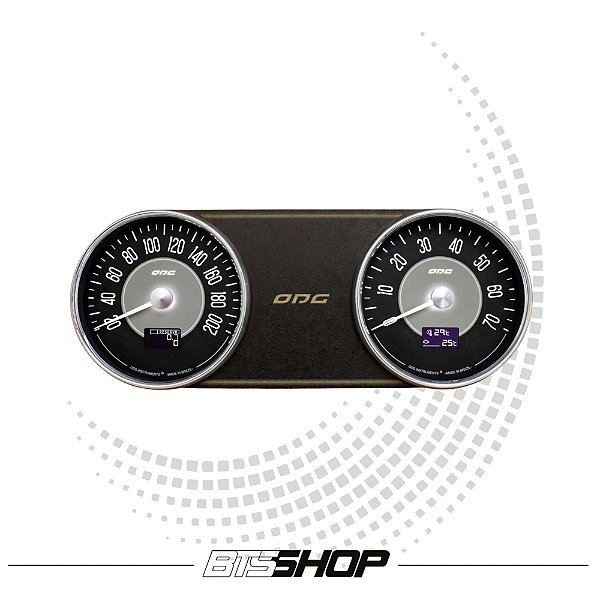 Conjunto Relógios Velocimetro Contagiros 114mm Veraneio C10