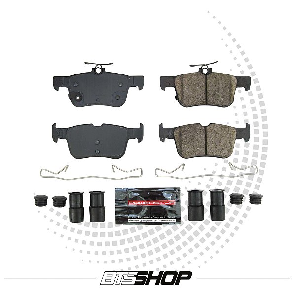PASTILHA TRASEIRA POWERSTOP EVOLUTION FORD MAVERICK / BRONCO SPORT 2021+