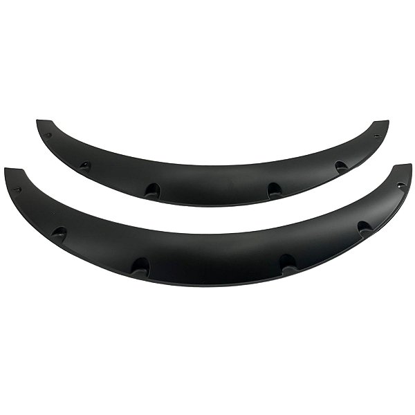 Moldura Fender Flare Universal Preto Fosco 80,5mm (Par)