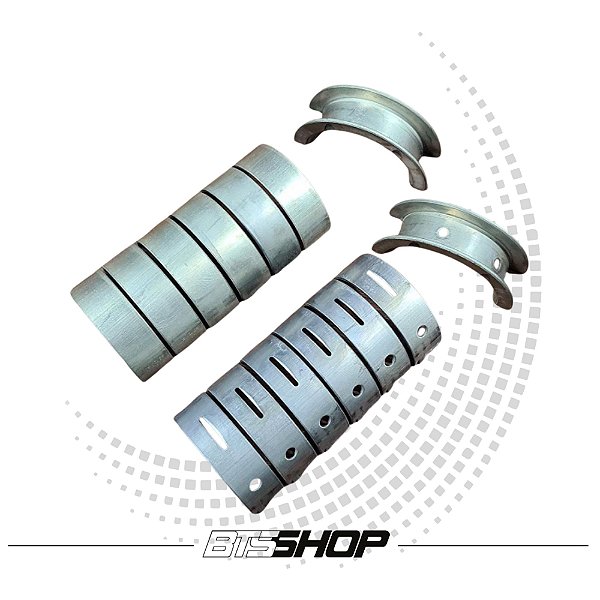 Bronzina De Mancal Metal Leve 0,10 - 0,25 GM Opala Caravan 6cc