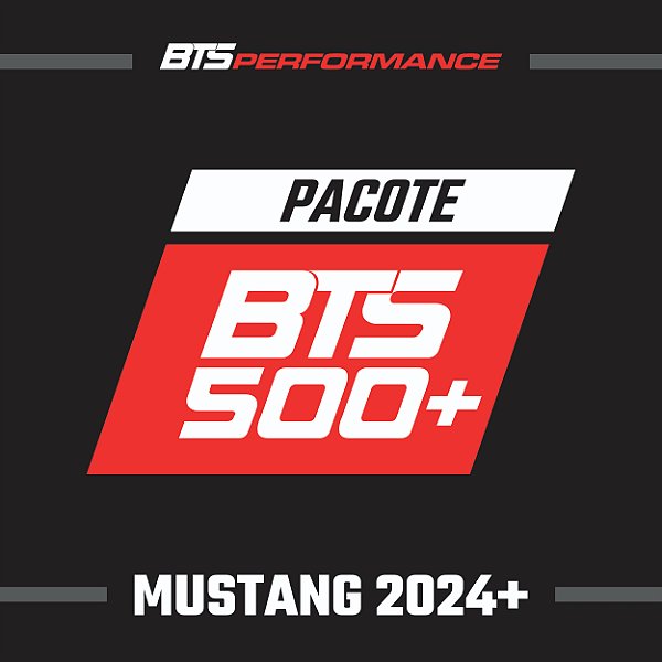 Pacote BTS500+ para Ford Mustang GT/Dark Horse 2024+