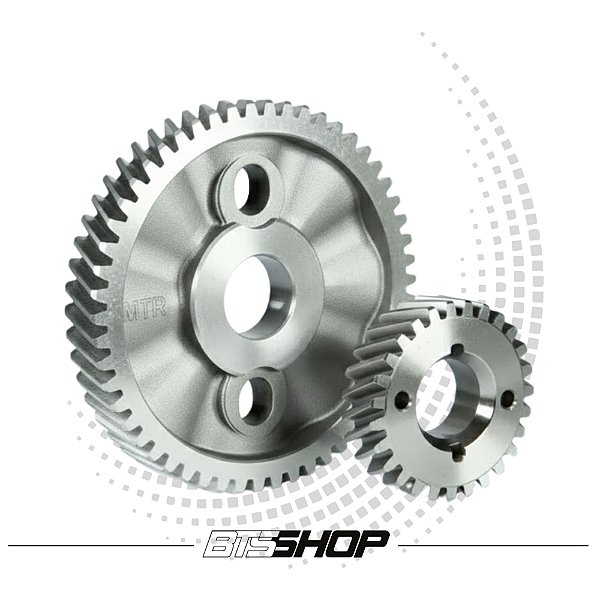 Engrenagem Fixa do Comando e Virabrequim MTR GM Opala(Kit)