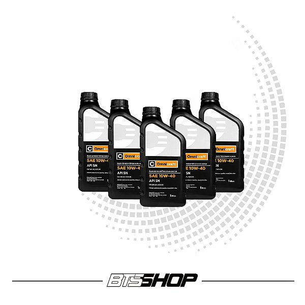 Óleo 10w40 Semi Sintético Omnicraft 1l Original Ford Kit 05 Un