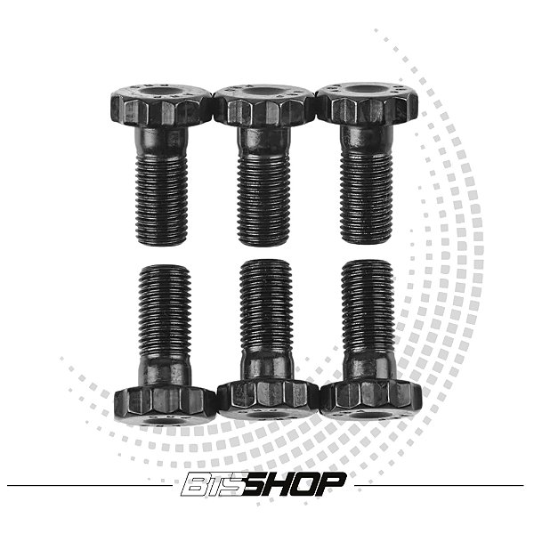 Parafusos Volante do Motor ARP 7/16" Ford / GM Opala(Kit)