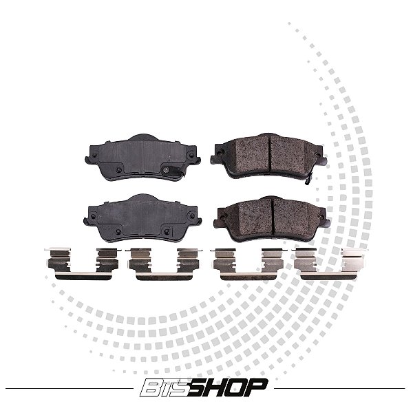 Pastilha de Freio Traseira PowerStop Ceramica Pontiac G8 08-09 (Jogo)