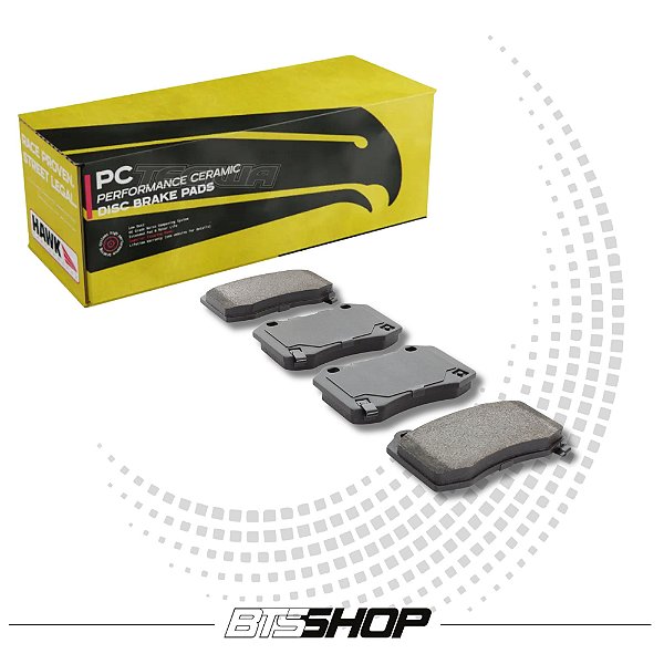 PASTILHA DE FREIO TRASEIRO HAWK CHEVROLET CAMARO 2010-2018