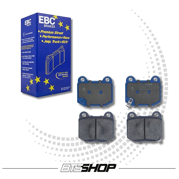 PASTILHA DE FREIO TRASEIRA EBC Lancer Evolution X 2008-2015