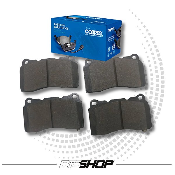 PASTILHA DE FREIO DIANTEIRA COBREQ CHEVROLET CAMARO 2010-2015