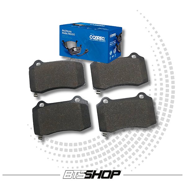 PASTILHA DE FREIO TRASEIRA COBREQ CHEVROLET CAMARO 2010-2015