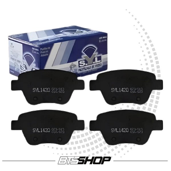 Pastilha de Freio Traseira A3 Golf Jetta New Beetle Syl1420
