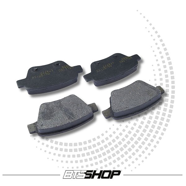 PASTILHA DE FREIO TRASEIRA WILLTEC AUDI A3 /VW GOLF - JETTA