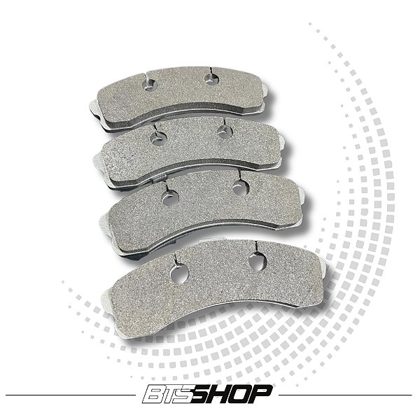 PASTILHA DE FREIO DE CARBONO DIANTEIRO COBALT GM CORVETTE Z06 2006-2013