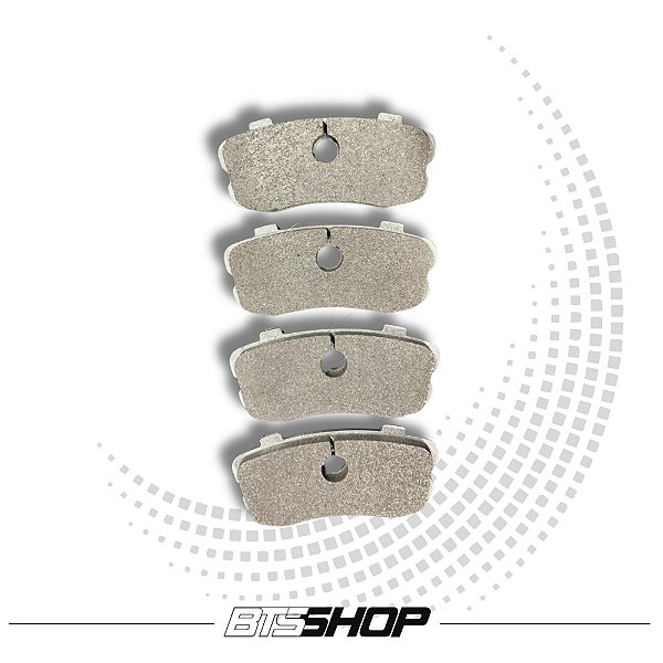 PASTILHA DE FREIO DE CARBONO TRASEIRA COBALT GM CORVETTE Z06 2006-2013