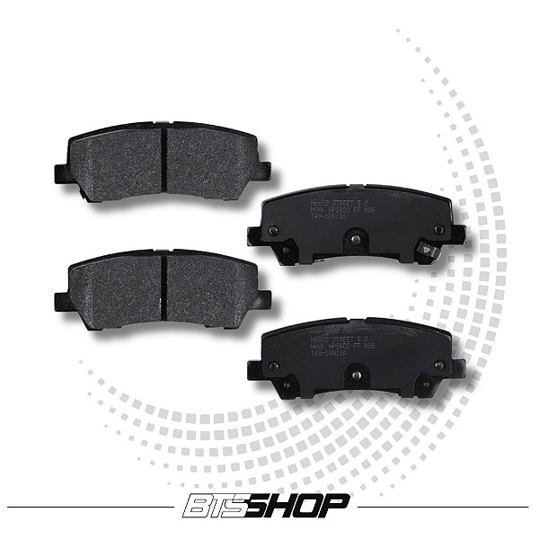 PASTILHA DE FREIO TRASEIRA HAWK HPS 5.0 FORD MUSTANG 2018-2023
