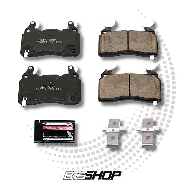 Pastilha de Freio Ceramica/Carbono Dianteira PowerStop Camaro 2010-2015