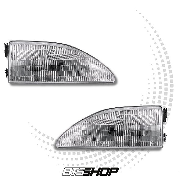 PAR DE FAROL DIANTEIRO FORD MUSTANG V6/GT (SN95) 1994-1995