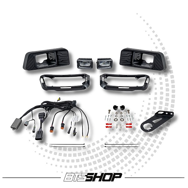 KIt Farol de Milhas Ford Maverick 2025+ (Lariat Black / Hibrida)